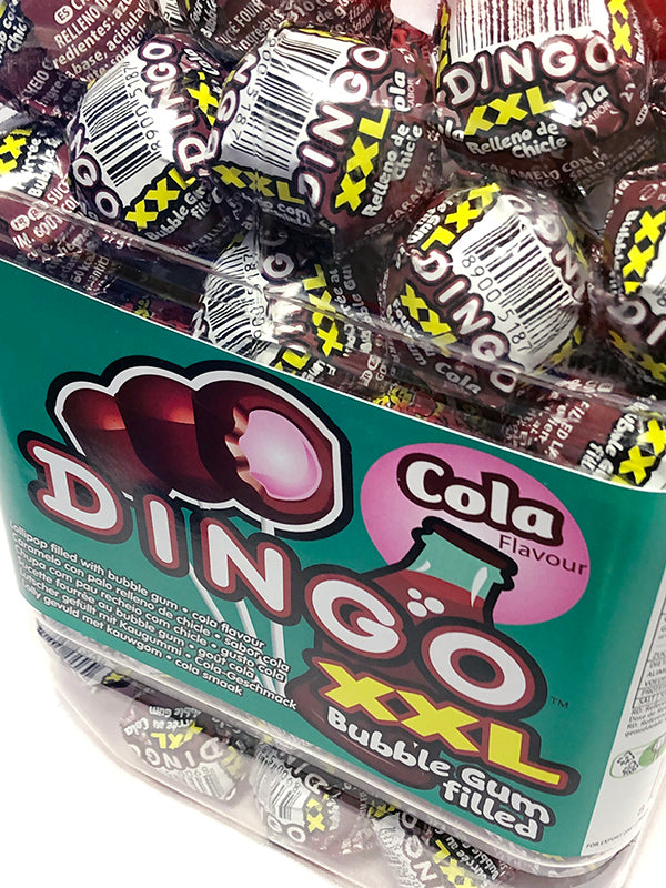 Caramelo Con Palo Relleno Chicle Cola | DINGO (42179)