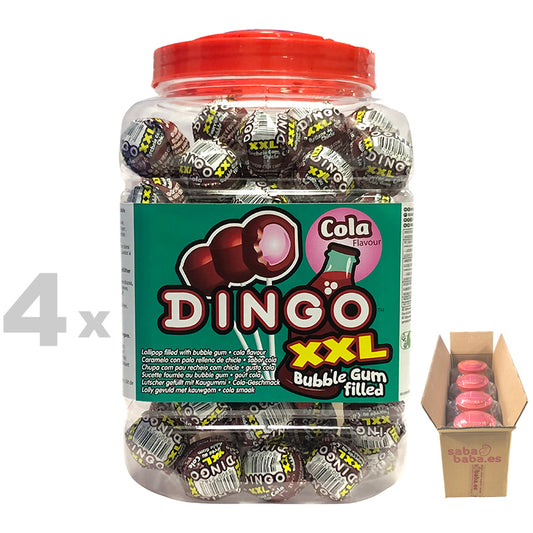 Caramelo Con Palo Relleno Chicle Cola | DINGO (42179)