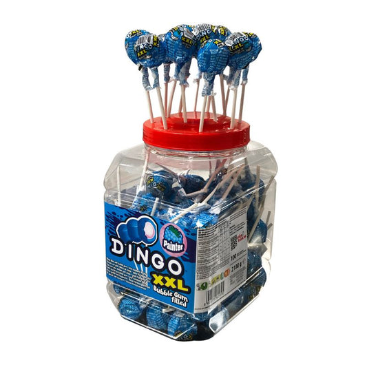 Caramelo Con Palo Relleno Chicle Pinta lenguas | DINGO (62139)