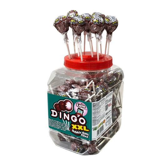 Caramelo Con Palo Relleno Chicle Cola | DINGO (62179)